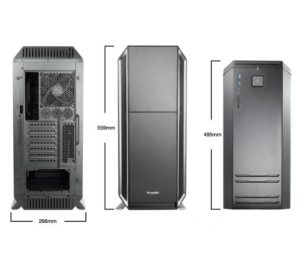 BE QUIET! SILENT BASE 800 Silver Window BGW03 - 252394 - zdjęcie 2